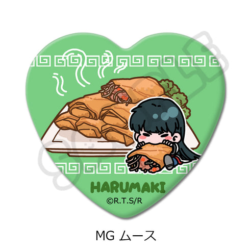 『らんま1/2』第2弾 ハート型缶バッジ MG ムース