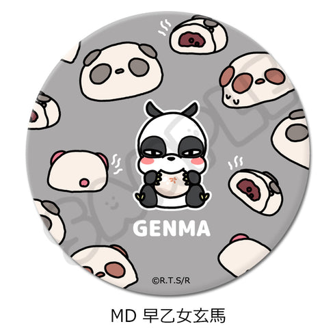 『らんま1/2』第2弾 3way缶バッジ(75mm) MD 早乙女玄馬