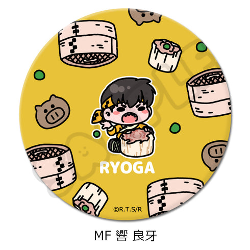 『らんま1/2』第2弾 3way缶バッジ(75mm) MF 響良牙