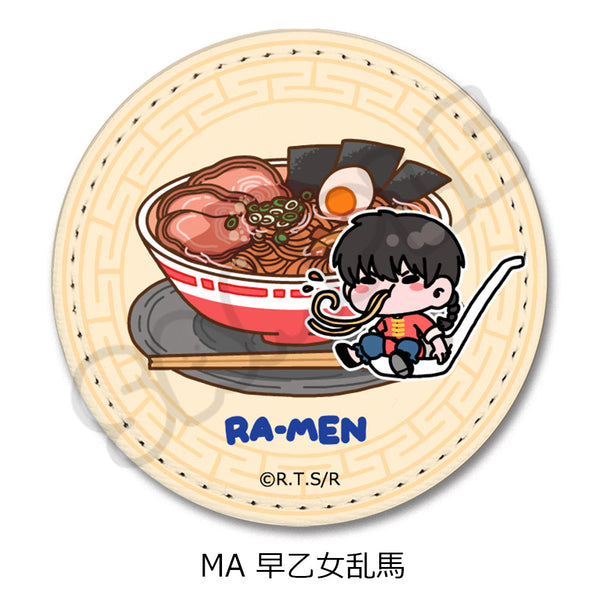 『らんま1/2』第2弾 レザーバッジ(丸形) MA 早乙女乱馬