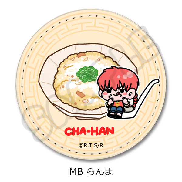 『らんま1/2』第2弾 レザーバッジ(丸形) MB らんま