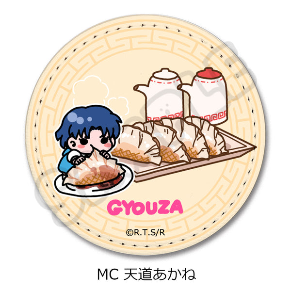 『らんま1/2』第2弾 レザーバッジ(丸形) MC 天道あかね