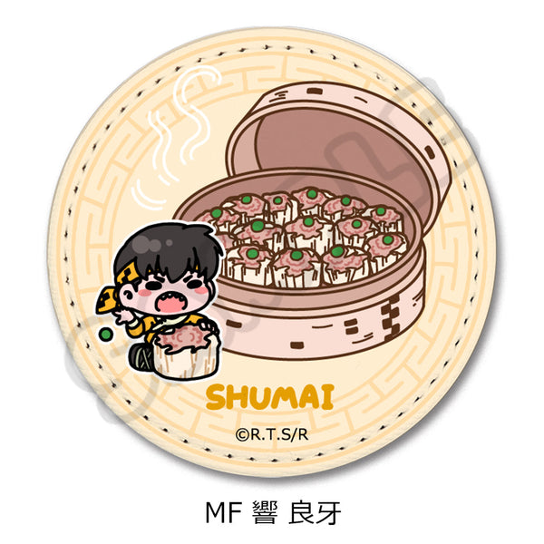 『らんま1/2』第2弾 レザーバッジ(丸形) MF 響良牙