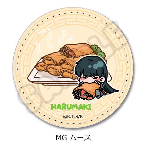 『らんま1/2』第2弾 レザーバッジ(丸形) MG ムース