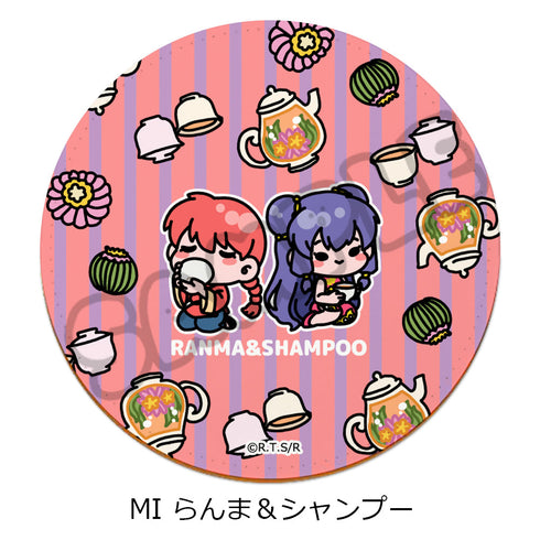 『らんま1/2』第2弾 レザーコースター MI らんま&シャンプー