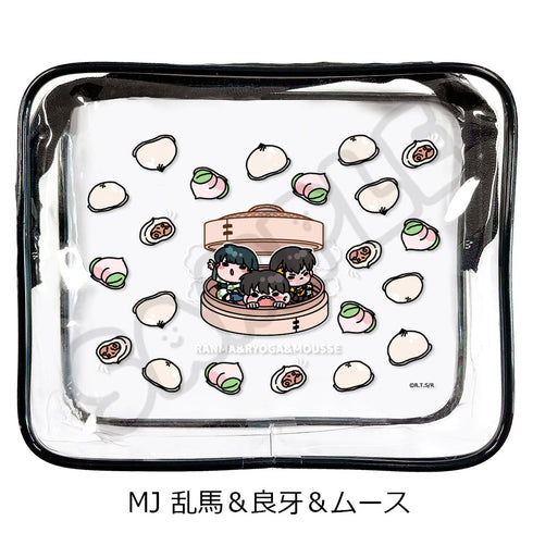 『らんま1/2』第2弾 ビニールポーチ MJ 乱馬&良牙&ムース