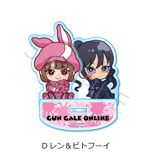 『ソードアート・オンライン オルタナティブ ガンゲイル・オンラインII』アクリルスタンド D レン&ピトフーイ