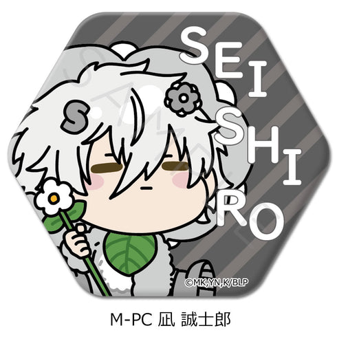 『ブルーロック』第8弾 六角形缶バッジ M-PC 凪誠士郎