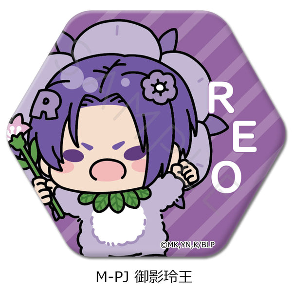 『ブルーロック』第8弾 六角形缶バッジ M-PJ 御影玲王
