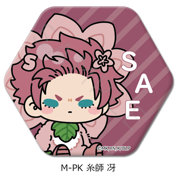 『ブルーロック』第8弾 六角形缶バッジ M-PK 糸師冴