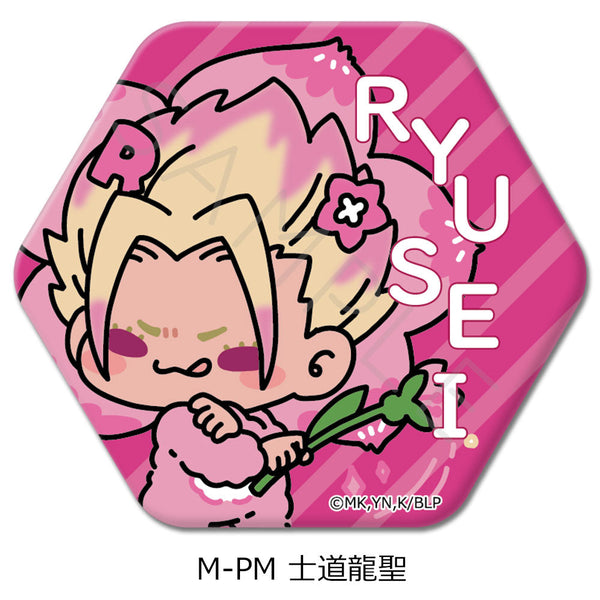 『ブルーロック』第8弾 六角形缶バッジ M-PM 士道龍聖