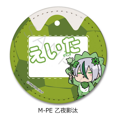 『ブルーロック』第8弾 レザーバッジ(丸形) M-PE 乙夜影汰