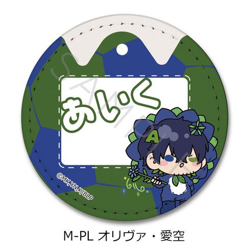 『ブルーロック』第8弾 レザーバッジ(丸形) M-PL オリヴァ・愛空