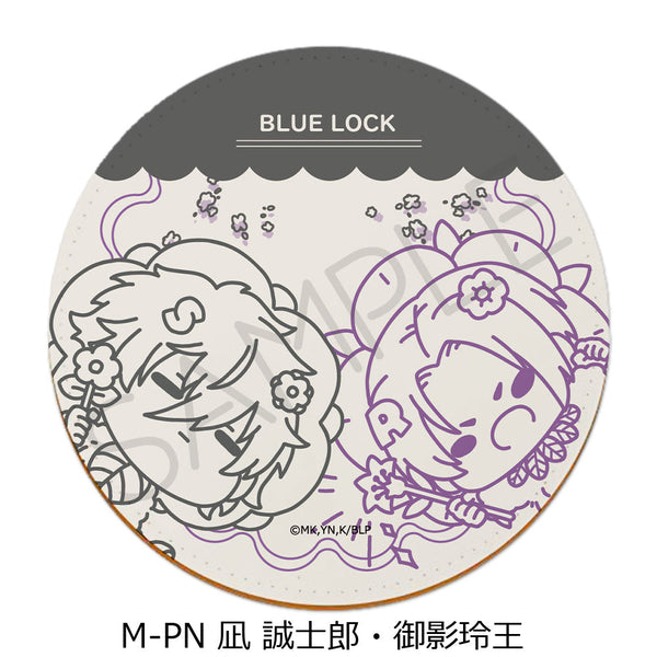 『ブルーロック』第8弾 レザーコースター M-PN 凪誠士郎&御影玲王