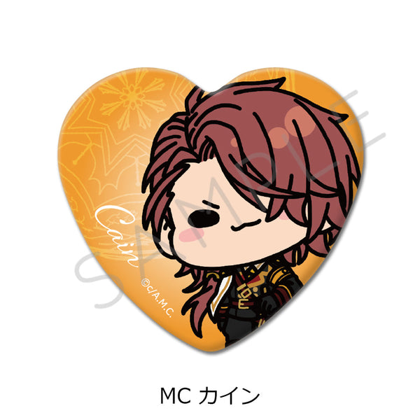 『魔法使いの約束』ハート型缶バッジ MC カイン