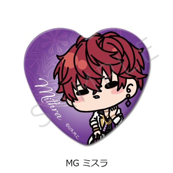 『魔法使いの約束』ハート型缶バッジ MG ミスラ