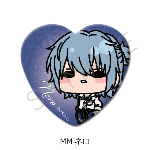 『魔法使いの約束』ハート型缶バッジ MM ネロ