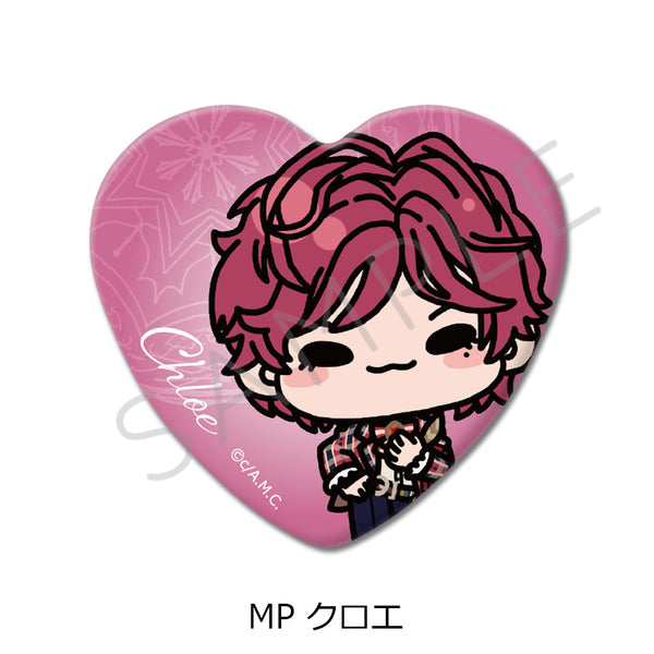 『魔法使いの約束』ハート型缶バッジ MP クロエ