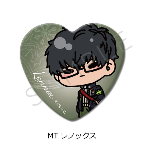 『魔法使いの約束』ハート型缶バッジ MT レノックス