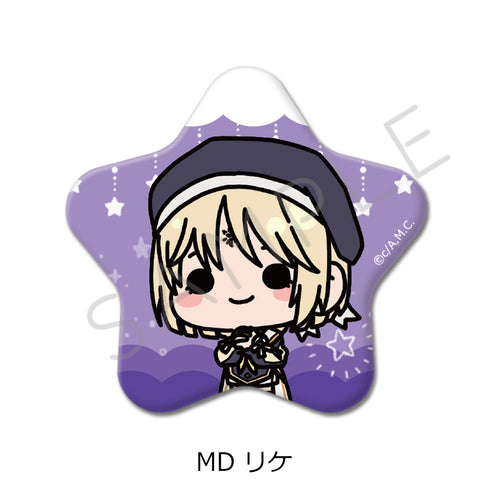 『魔法使いの約束』星型缶バッジ MD リケ