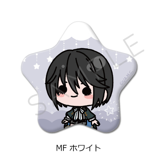 『魔法使いの約束』星型缶バッジ MF ホワイト