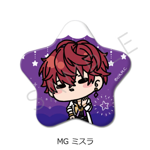 『魔法使いの約束』星型缶バッジ MG ミスラ