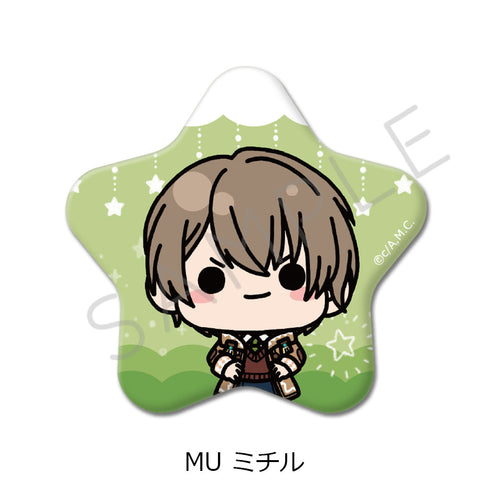 『魔法使いの約束』星型缶バッジ MU ミチル