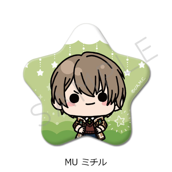 『魔法使いの約束』星型缶バッジ MU ミチル