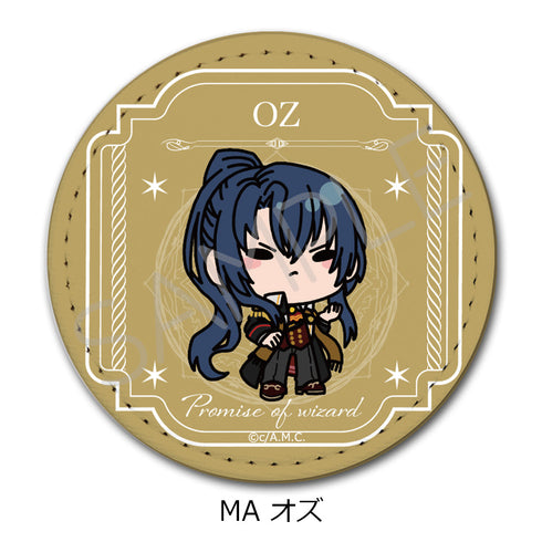 『魔法使いの約束』レザーバッジ(丸形) MA オズ