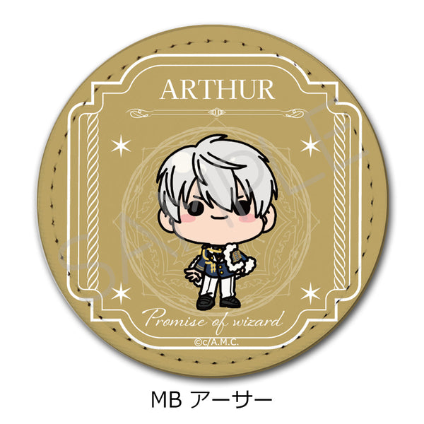 『魔法使いの約束』レザーバッジ(丸形) MBアーサー