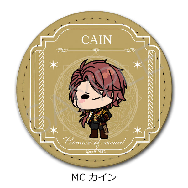『魔法使いの約束』レザーバッジ(丸形) MC カイン