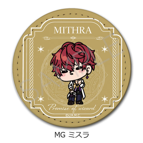 『魔法使いの約束』レザーバッジ(丸形) MG ミスラ