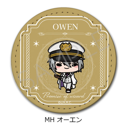 『魔法使いの約束』レザーバッジ(丸形) MH オーエン