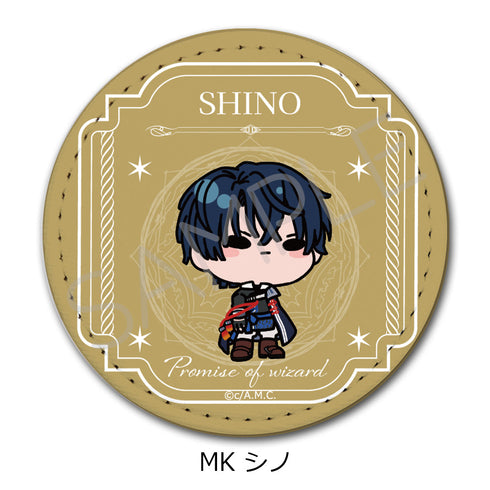 『魔法使いの約束』レザーバッジ(丸形) MK シノ