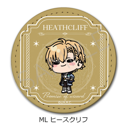 『魔法使いの約束』レザーバッジ(丸形) ML ヒースクリフ
