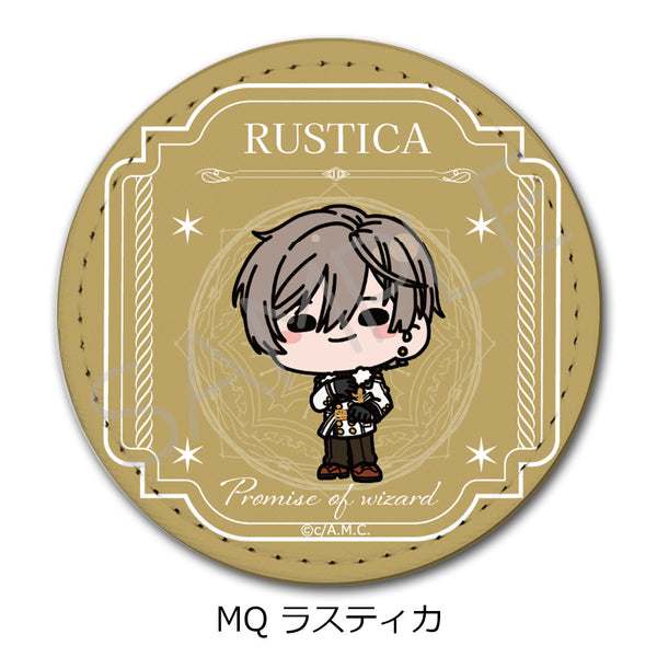 『魔法使いの約束』レザーバッジ(丸形) MQ ラスティカ