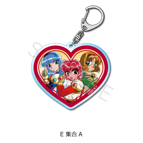 『魔法騎士レイアース』アクリルキーホルダー E 集合A