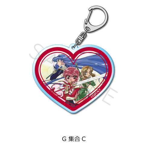 『魔法騎士レイアース』アクリルキーホルダー G 集合C