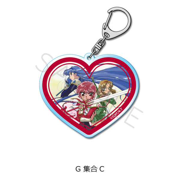 『魔法騎士レイアース』アクリルキーホルダー G 集合C