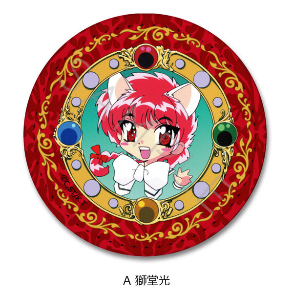 『魔法騎士レイアース』レザーバッジ(丸形) A 獅堂光