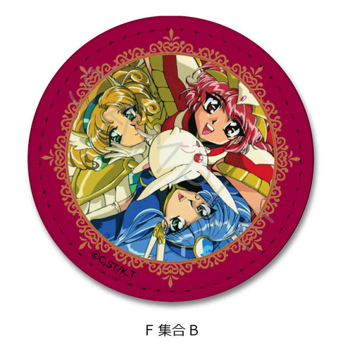 『魔法騎士レイアース』レザーバッジ(丸形) F 集合B