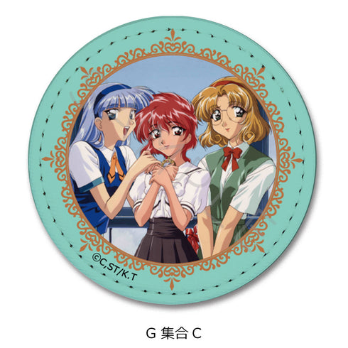 『魔法騎士レイアース』レザーバッジ(丸形) G 集合C