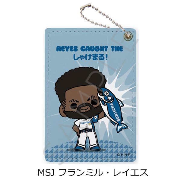 『北海道日本ハムファイターズ』パスケース (しゃけまるつかまえた!) mochocho-SJ フランミル・レイエス