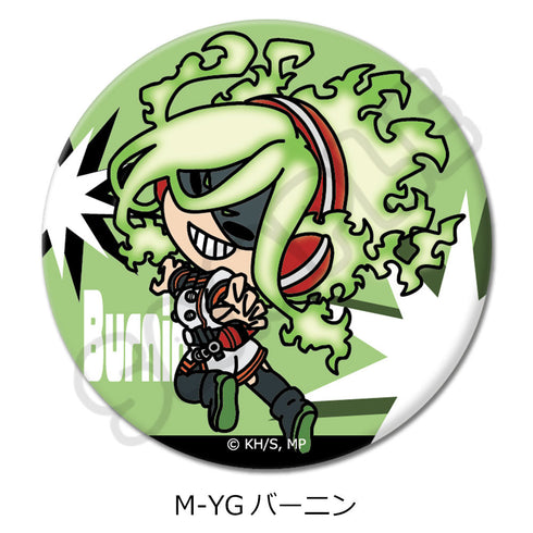 『僕のヒーローアカデミア』みんなmochocho化大作戦! 第3弾 丸形缶バッジ(57mm) M-YG バーニン