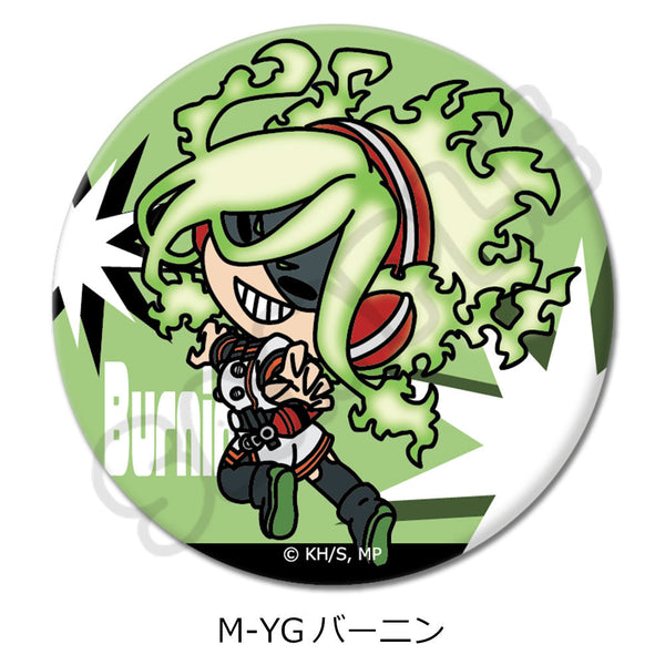 『僕のヒーローアカデミア』みんなmochocho化大作戦! 第3弾 丸形缶バッジ(57mm) M-YG バーニン