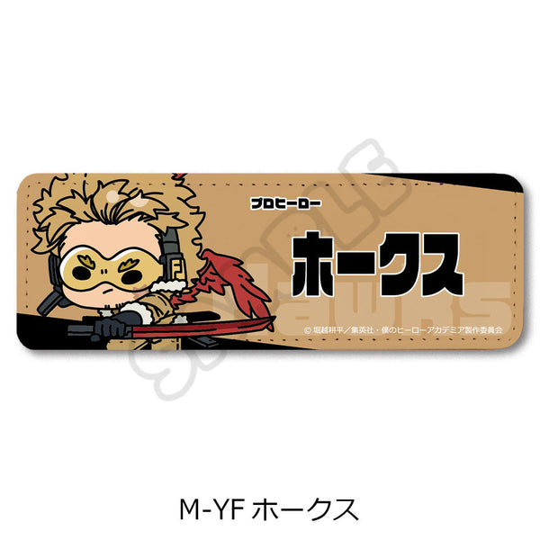 『僕のヒーローアカデミア』みんなmochocho化大作戦! 第3弾 レザーバッジ(ロング) M-YF ホークス