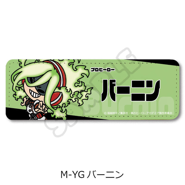 『僕のヒーローアカデミア』みんなmochocho化大作戦! 第3弾 レザーバッジ(ロング) M-YG バーニン