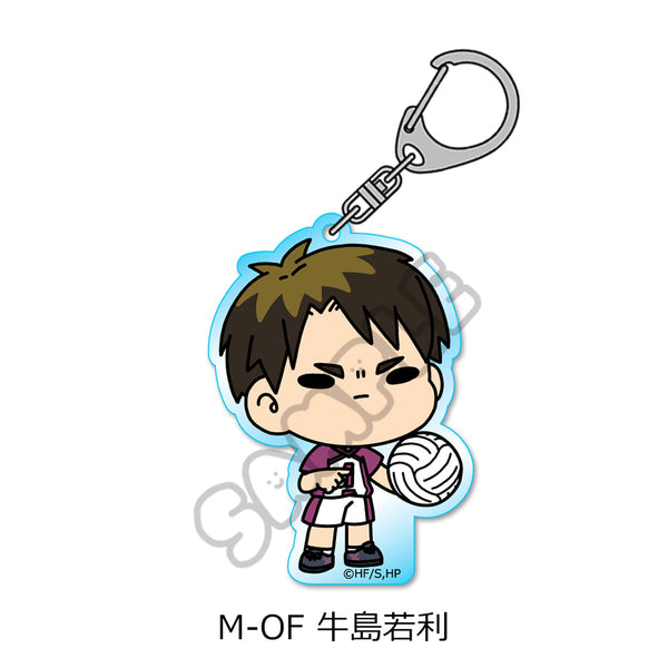 『ハイキュー!!』みんなmochocho化大作戦! 第7弾 アクリルキーホルダー M-OF 牛島若利