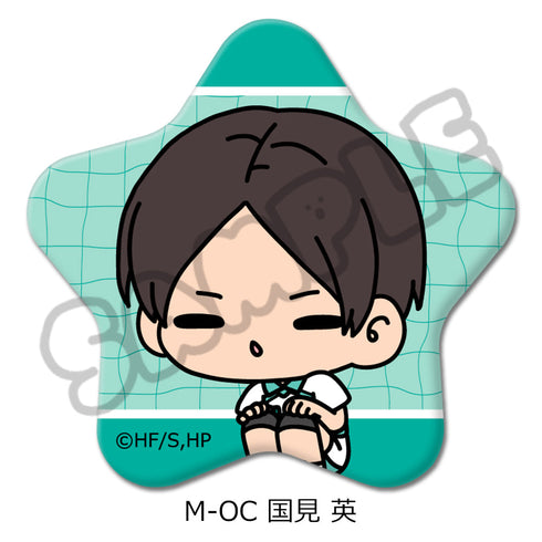 『ハイキュー!!』みんなmochocho化大作戦! 第7弾 星型缶バッジ M-OC 国見英