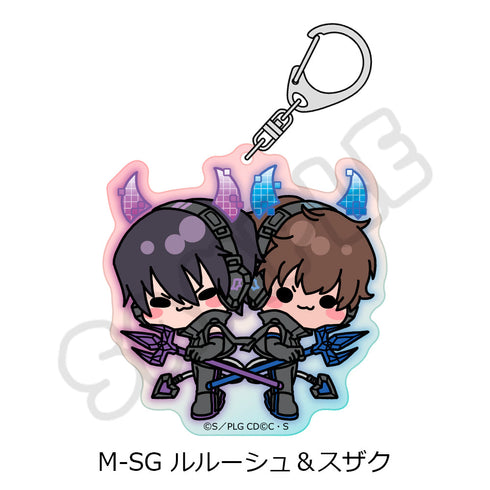 『コードギアス 反逆のルルーシュ』第2弾 アクリルキーホルダー M-SG ルルーシュ&スザク